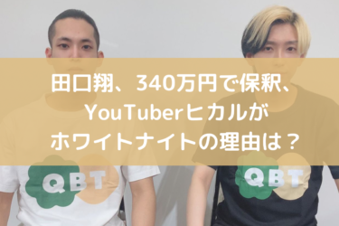 田口翔340万円で保釈、YouTuberヒカルがホワイトナイトの理由は？